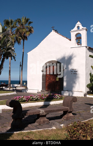 Die Ermita de San Telmo in Puerto De La Cruz auf Teneriffa-Kanarische Inseln-Spanien-Europa Stockfoto