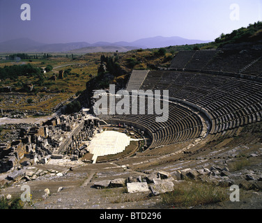 Das Grand Theater in Ephesus, Türkei Stockfoto