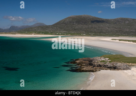 Traigh Sheileboist umfangreiche Sand und Strand, West Harris, äußeren Hebriden Western Isles Schottland Stockfoto