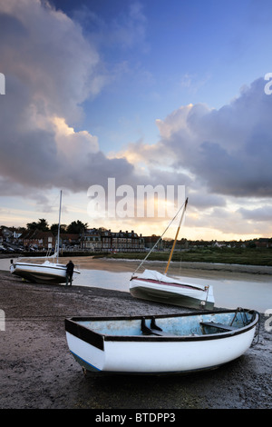 Blakeney Sonnenuntergang - Norfolk, England Stockfoto