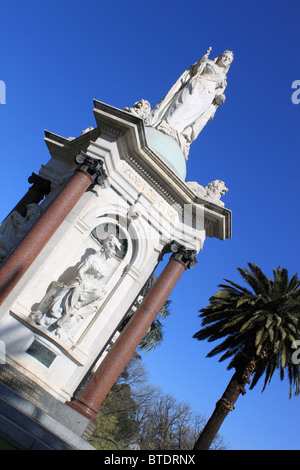 Denkmal der Königin Victoria von Bildhauer James White, Victoria Gardens, Melbourne, Victoria, Australien, Australien Stockfoto