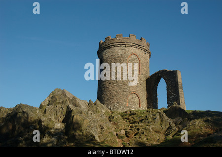 Alten John Tower, Bradgate Park, Leicestershire, England, UK Stockfoto