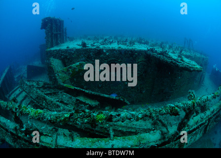 Wrack der USS Spiegel Grove von Key Largo Küste, Florida, USA Stockfoto