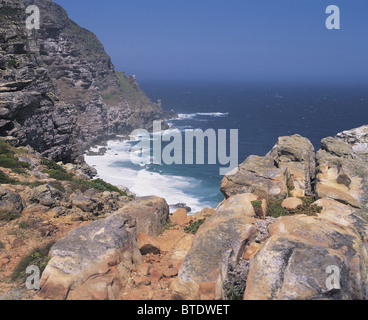 Das Kap der guten Hoffnung-Naturschutzgebiet in der Kap-Halbinsel Stockfoto