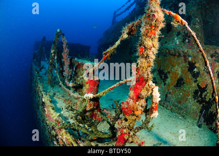 Wrack der USS Spiegel Grove von Key Largo Küste, Florida, USA Stockfoto