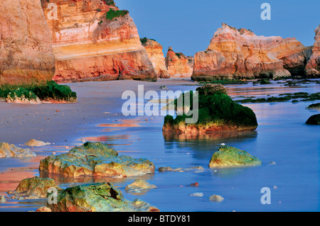 Portugal, Algarve: Praia do Vau in Portimao Stockfoto