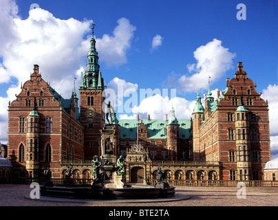 Hillerod Schloss Frederiksborg Stockfoto