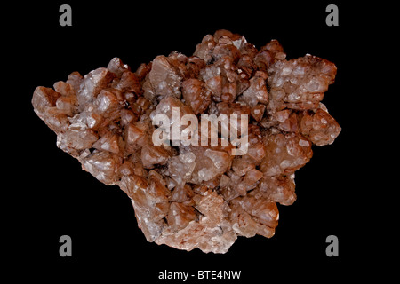 Calcit - Ca CO3 - Calciumcarbonat - eines der wertvollsten Mineralien auf Erde China Yaogangxian mine Stockfoto
