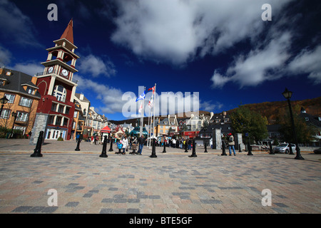 Mont Tremblant Dorf in Quebec, Kanada Stockfoto