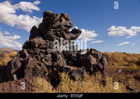 Vulkanischem Basalt Rock Formation - Kalifornien, USA Stockfoto