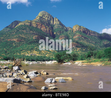 Olifants River fließt durch Mpumalanga Stockfoto