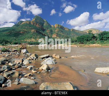 Olifants River fließt durch Mpumalanga Stockfoto