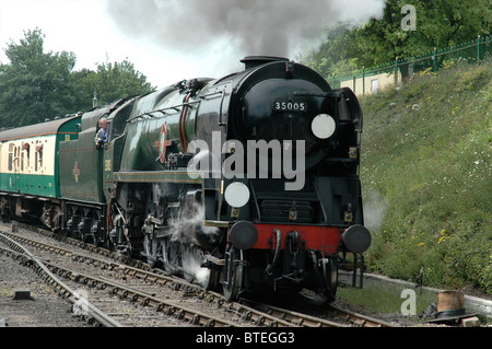 Nr. 35005 Canadian Pacific Mitte Hants Bahn Stockfoto