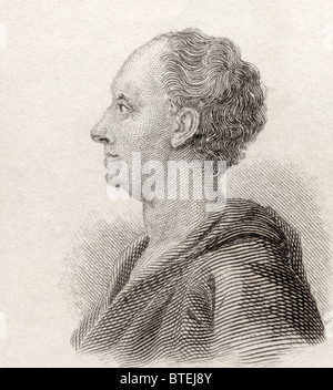 Leonhard Euler, 1707 bis 1783. Schweizer Mathematiker und Physiker. Stockfoto