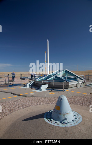 Minuteman Rakete National Historic Site Stockfoto