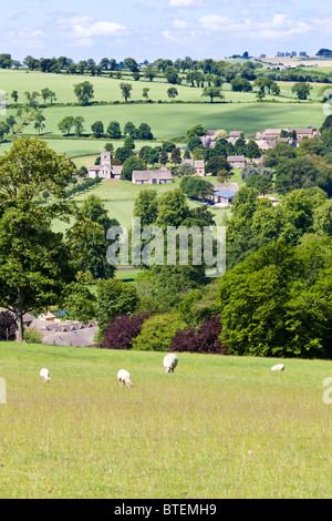 Die Cotswold Dorf Guiting Power, Gloucestershire Stockfoto