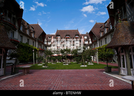 Hotel Barrière Normandie in Deauville Stockfoto