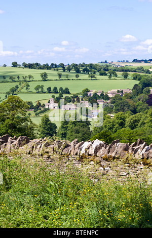 Das Cotswold Dorf Guiting Power, Gloucestershire UK Stockfoto