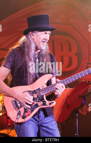 Durchführung von Hammersmith Apollo, London von den Doobie Brothers Stockfoto