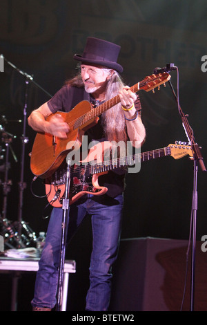 Durchführung von Hammersmith Apollo, London von den Doobie Brothers Stockfoto