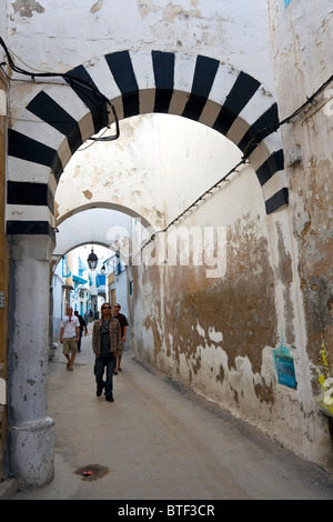 Tunesien, Tunis, in der Medina. Stockfoto
