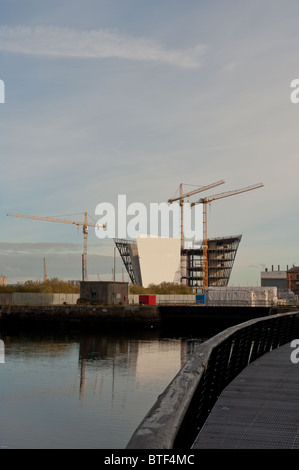 Die Titanic Signature Building im Bau Stockfoto