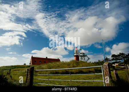 Leuchtturm von Vlieland Stockfoto