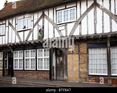 The Sandwich Weaver's Building, Strand Street, Sandwich, Kent, Großbritannien Stockfoto