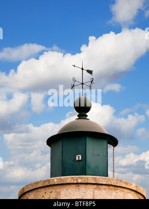 Französischen Wetterfahne Frankreich Stockfoto