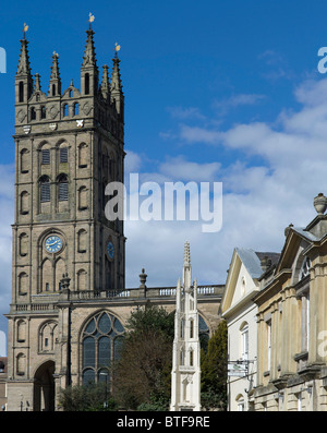 St Marys Kirche Warwick. Stockfoto