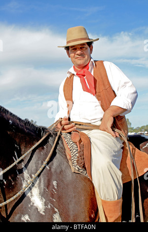 Gaucho-Festival, San Antonio de Areco, Argentinien Stockfoto