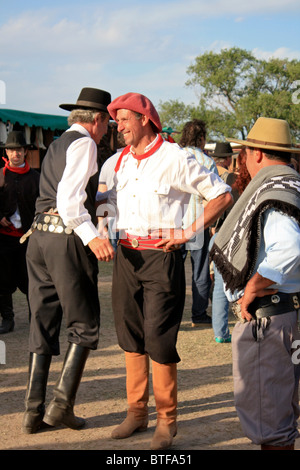 Gaucho-Festival, San Antonio de Areco, Argentinien Stockfoto