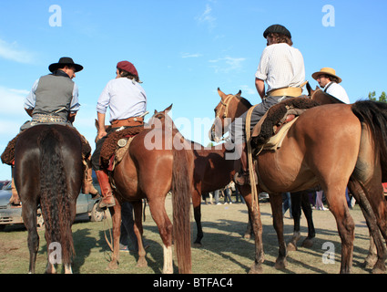 Gaucho-Festival, San Antonio de Areco, Argentinien Stockfoto