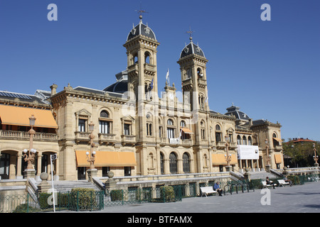Rathaus von San Sebastian, Pais Vasco (Euskadi), Spanien Stockfoto