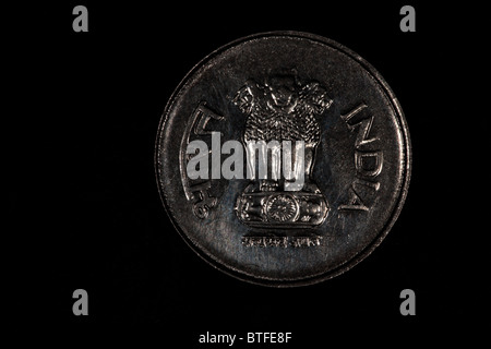 Münze Indien Stockfoto