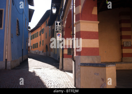 Dorf von Entracque (CN), Italien Stockfoto