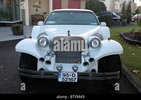 Aufgemotzte Limousine, Fairways Hotel Dundalk, Irland Stockfoto