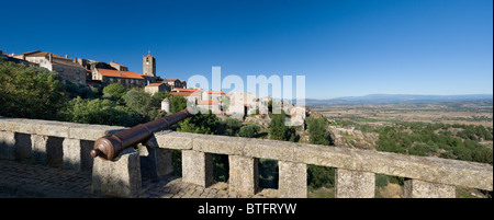 Zentralportugal, die Beira Baixa, Monsanto von der Aussichtspunkt Miradouro Stockfoto