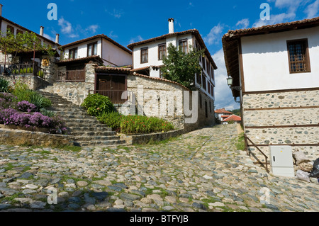 Zlatodrad. Altstadt in den Rhodopen Bulgarien Stockfoto