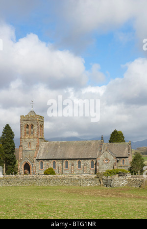 Lukas Kirche, Lowick, Nationalpark Lake District, Cumbria, England UK Stockfoto