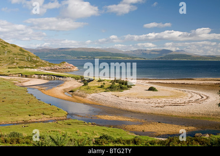 Glengalmadale, Camasnacroise, Loch Linnhe, Inverness-Shire, Highland Flussgebietes. Schottland.   SCO 6947 Stockfoto