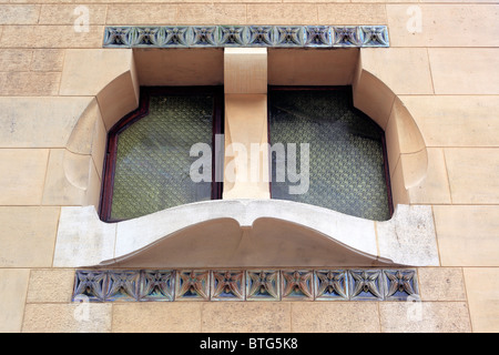 Villa Majorelle (1901), Jugendstil-Gebäude, Nancy, Departement Meurthe-et-Moselle, Lothringen, Frankreich Stockfoto