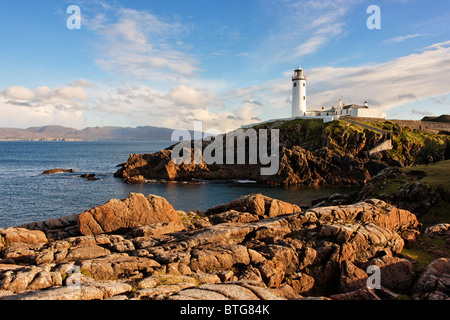 Fanad Leuchtturm Fanad Head Halbinsel Fanad, County Donegal, Ulster, Eire. Stockfoto