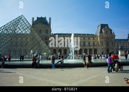 Das Louvre-Museum, Paris, Frankreich Stockfoto