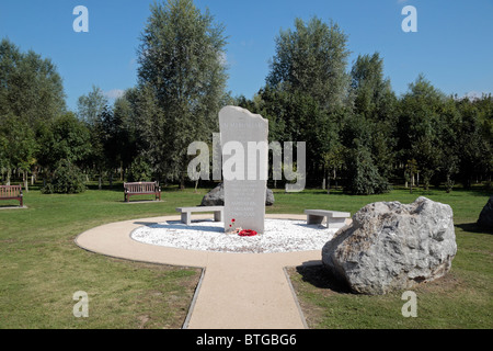 Die Ulster Ash Grove Garten am National Memorial Arboretum, Alrewas, UK. Stockfoto