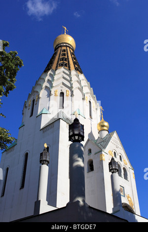 Russische Gedächtniskirche (1913), Leipzig, Sachsen, Deutschland Stockfoto