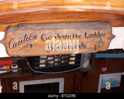 Segelschiff der Appledore Schooner aus Key West in Florida USA Stockfoto