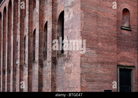 Basilika Konstantins (Konstantinbasilika, Aula Palatina, UNESCO-Weltkulturerbe, Trier, Rheinland-Pfalz, Deutschland Stockfoto