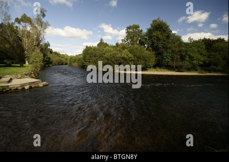 Das Meeting Of The Waters, Avoca, County Wicklow, Irland Stockfoto