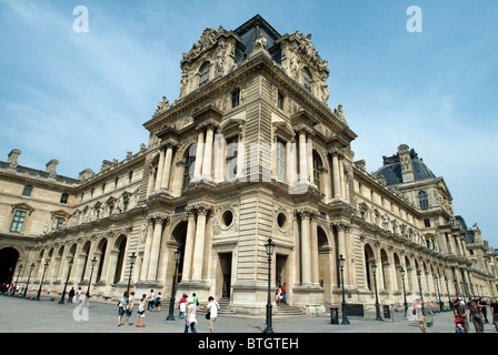 Der Louvre in Paris, Hauptstadt von Frankreich Stockfoto